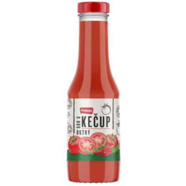 Fresh Kečup ostrý 500g