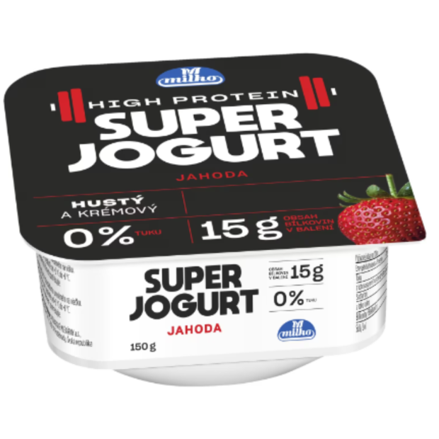 Milka Super Jogurt Jahoda 150g: