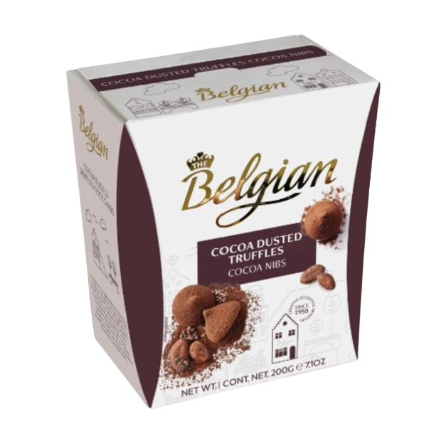Belgické Truffles kakaové 200g
