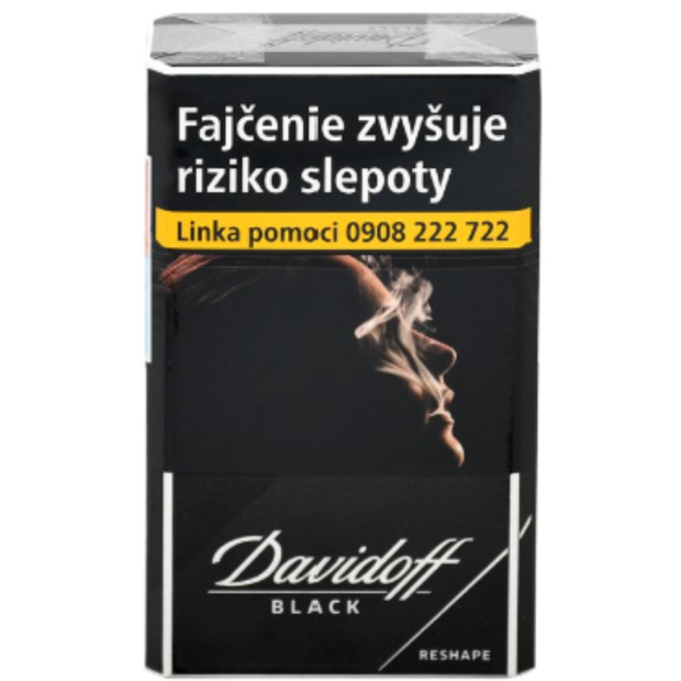 DAVIDOFF RESHAPE BLACK SLI /5,40€/ K