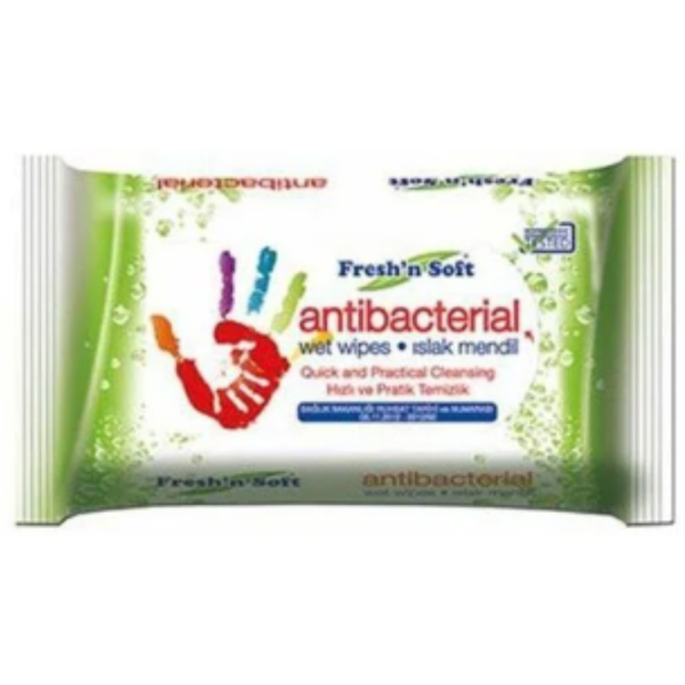 Fresh’n Soft Vlhčené utierky Antibakteriálne 15ks