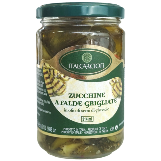 Zucchine Grigliate 280g - Grilované cukety v oleji
