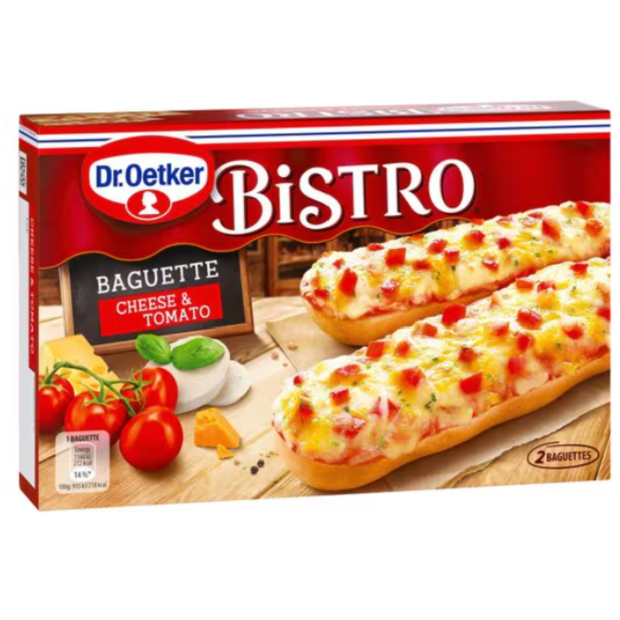 Dr.Oetker Bistro Baguette Cheese & Tomato 250g