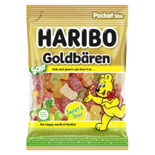 Haribo Goldbären Želé Medvedíky Ovocné 80g