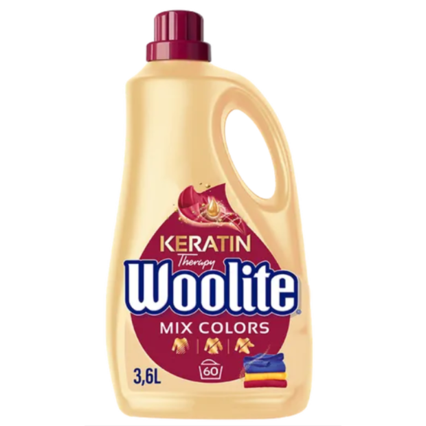 Woolite Mix Colors tekutý prací prípravok 60 praní 3,6l